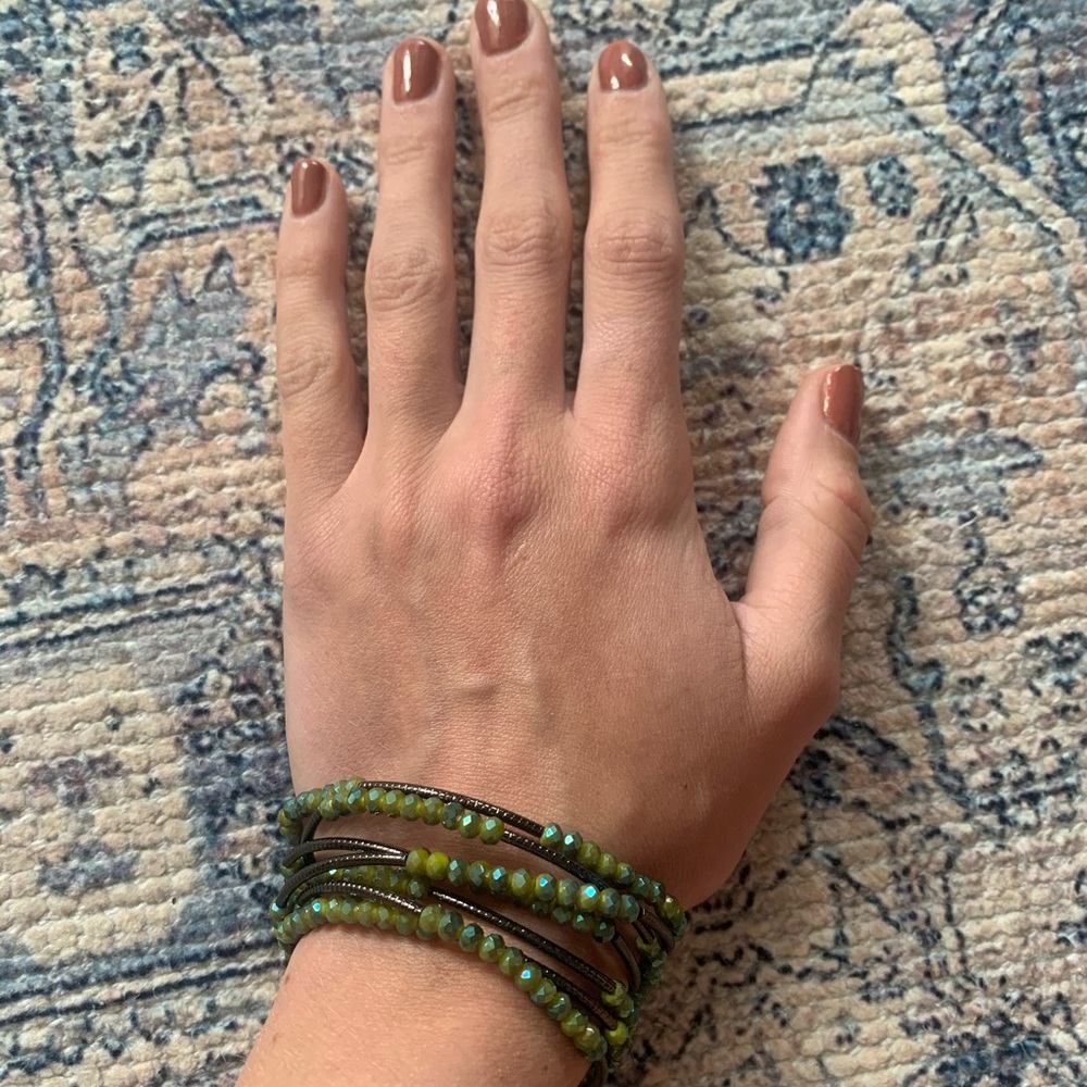 Jade Wrap Bracelet